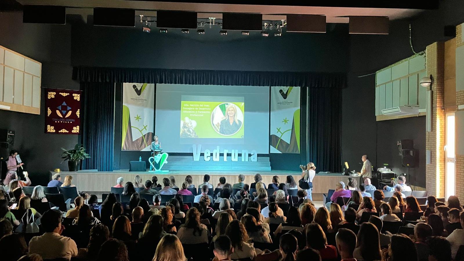 Un momento del acto inaugural de las jornadas de Fundación Vedruna Educación