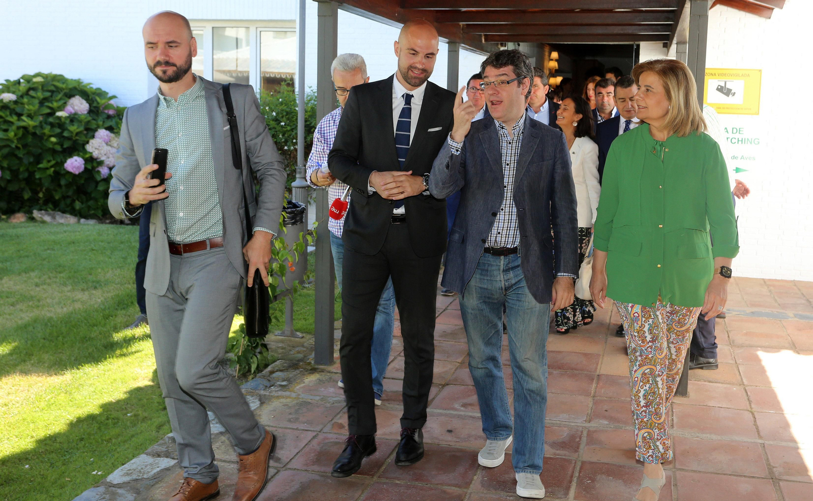 Reapertura del Parador de Mazagón tras el incendio