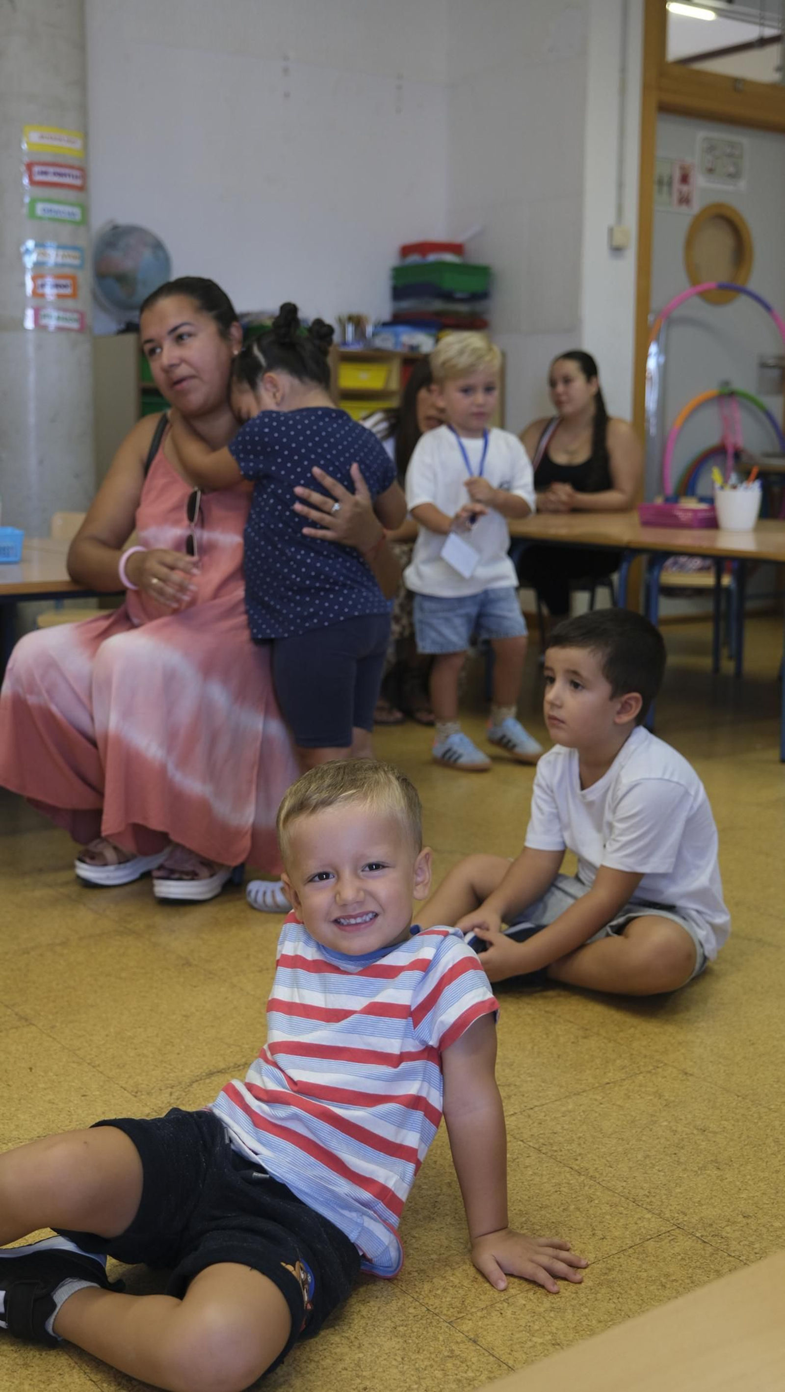 El curso escolar empieza en el Colegio Ginés Morata de Almería, en imágenes