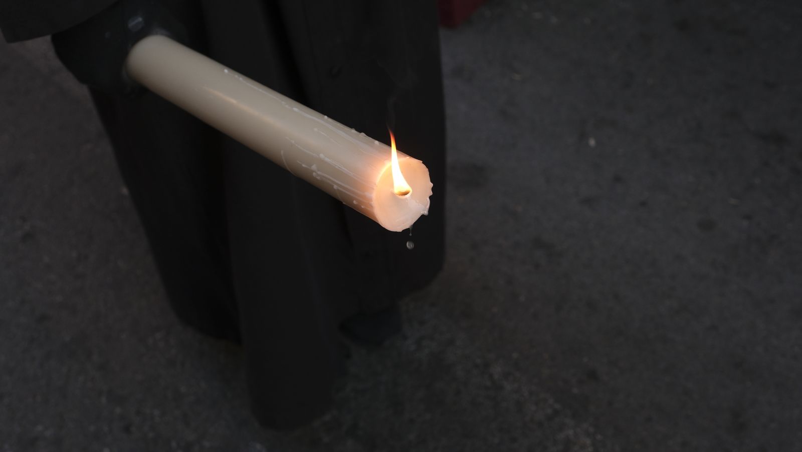 Procesión del Santo Entierro en Almería, en imágenes