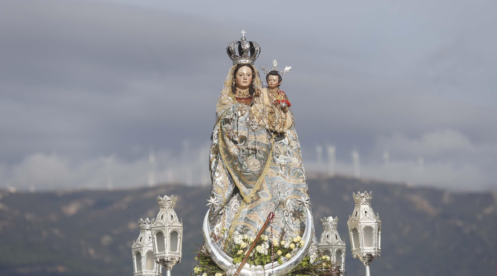 Fotos de la llegada de la Virgen de la Luz a Tarifa por su 275 aniversario como patrona