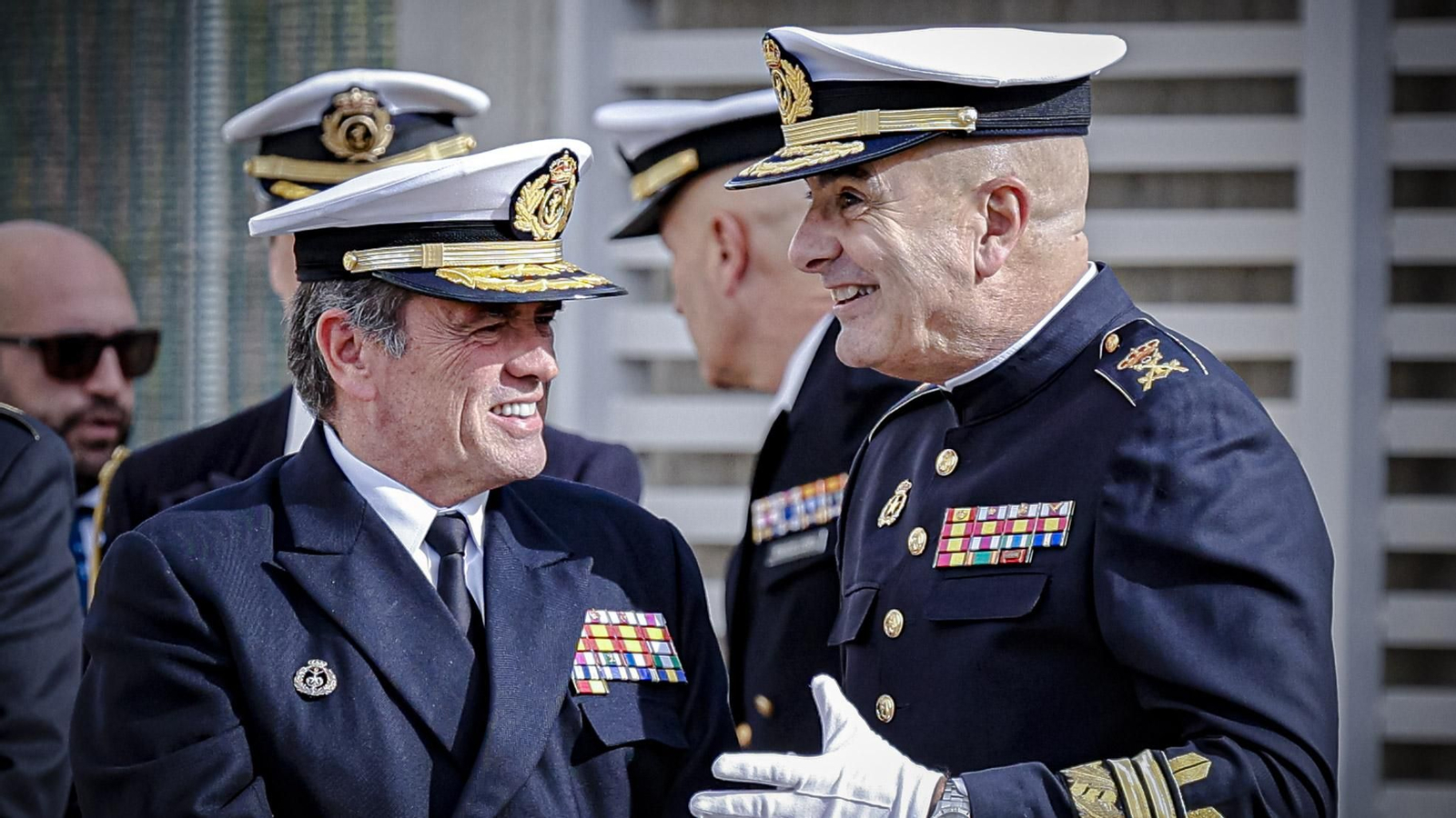 Las imágenes de la toma de posesión del comandante general de la Infantería de Marina