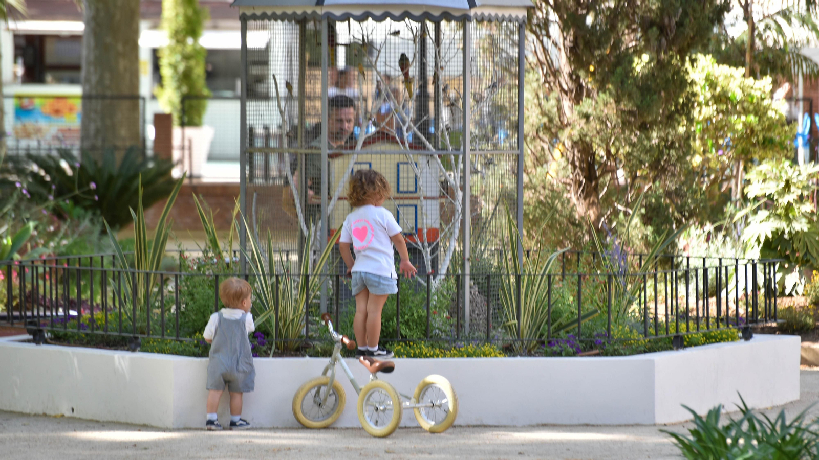 Fotos de  una tarde calurosa en Parque María Crisitina