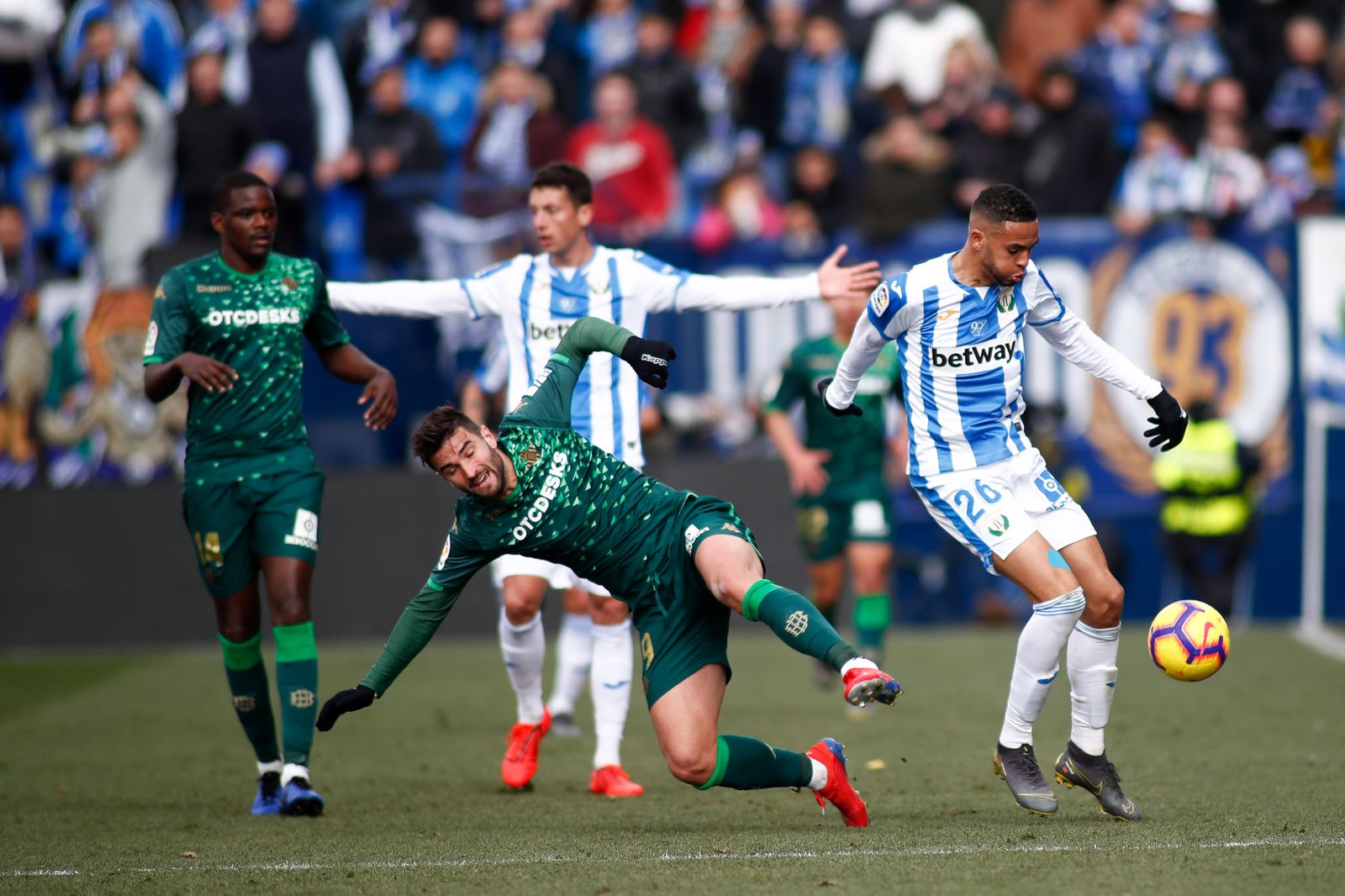 El Leganés-Betis en imágenes