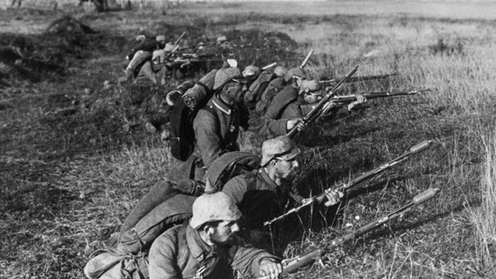 Un instante de la Batalla del Marne.