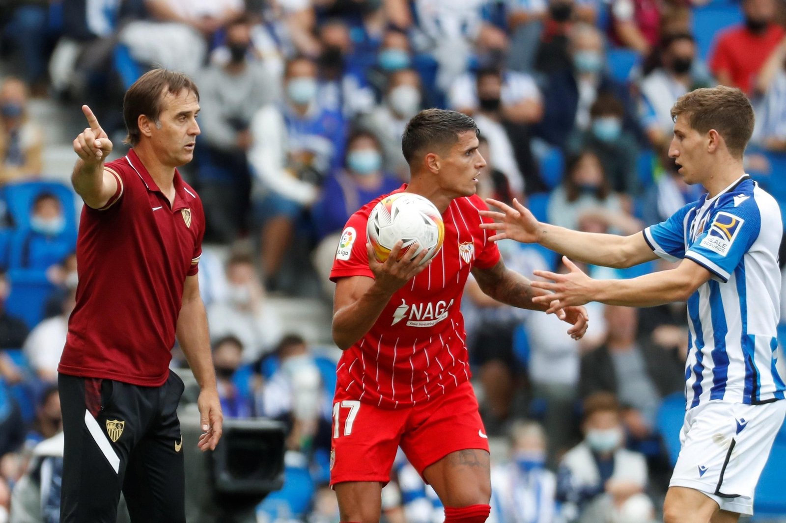 Las imágenes del Real Sociedad-Sevilla