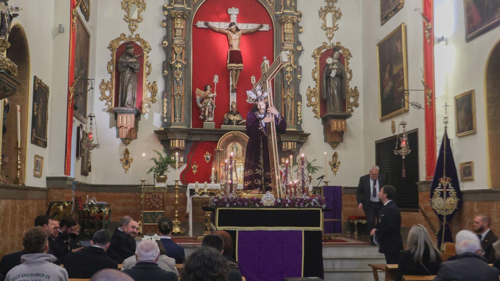 Fotogalería: Suspensión del Rezo del Santo Vía Crucis de la Hermandad de San Agustín 2025