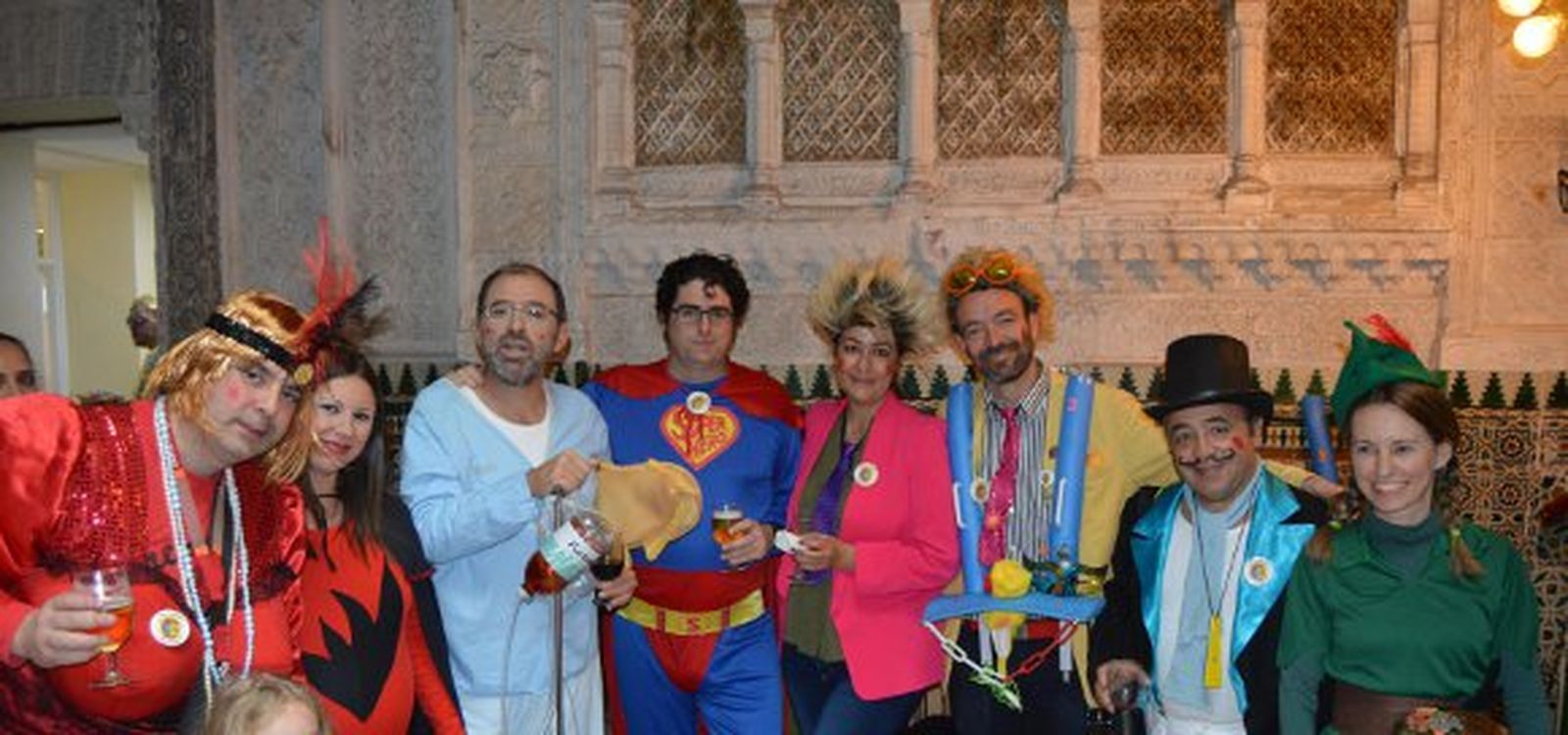 Pepe Baena, María Fernández-Trujillo, Fernando Santiago, Diego Calvo, Amelia Torres, Abraham Fernández, el fotógrafo Kiki y Rocío Romera.

Foto: Ignacio Casas de Ciria