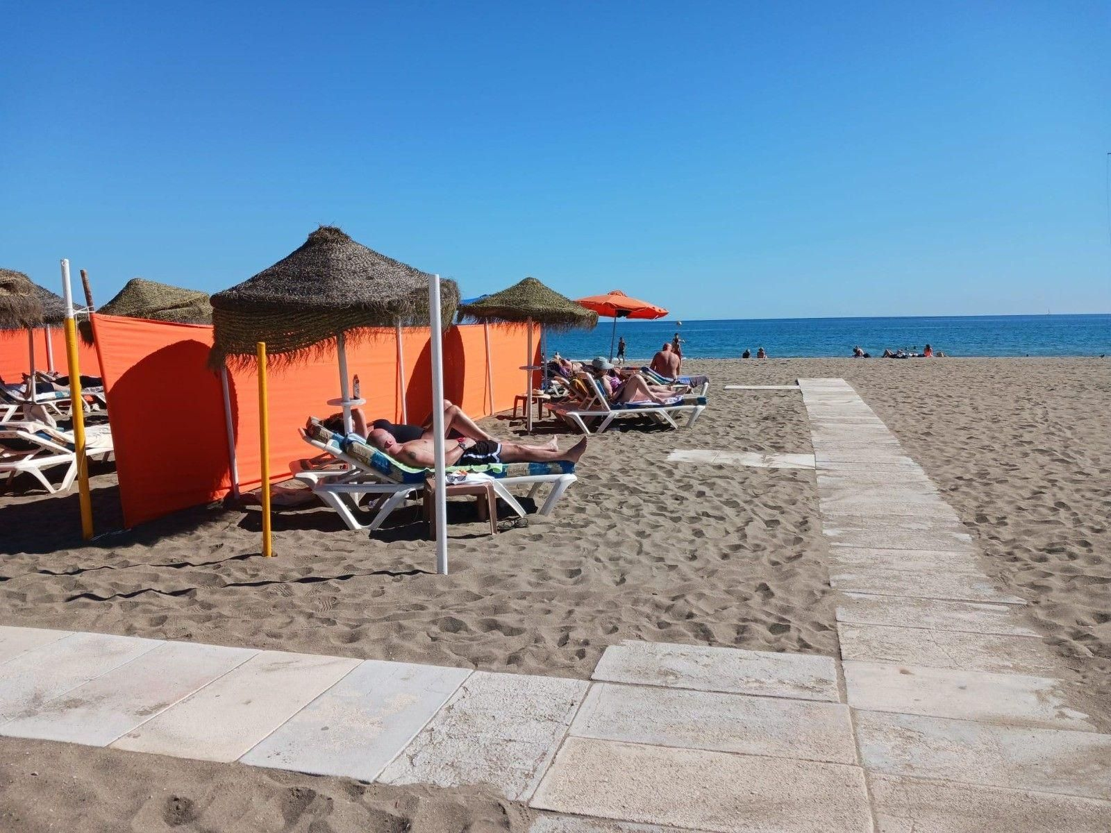 Una imagen de la playa de Torremolinos.