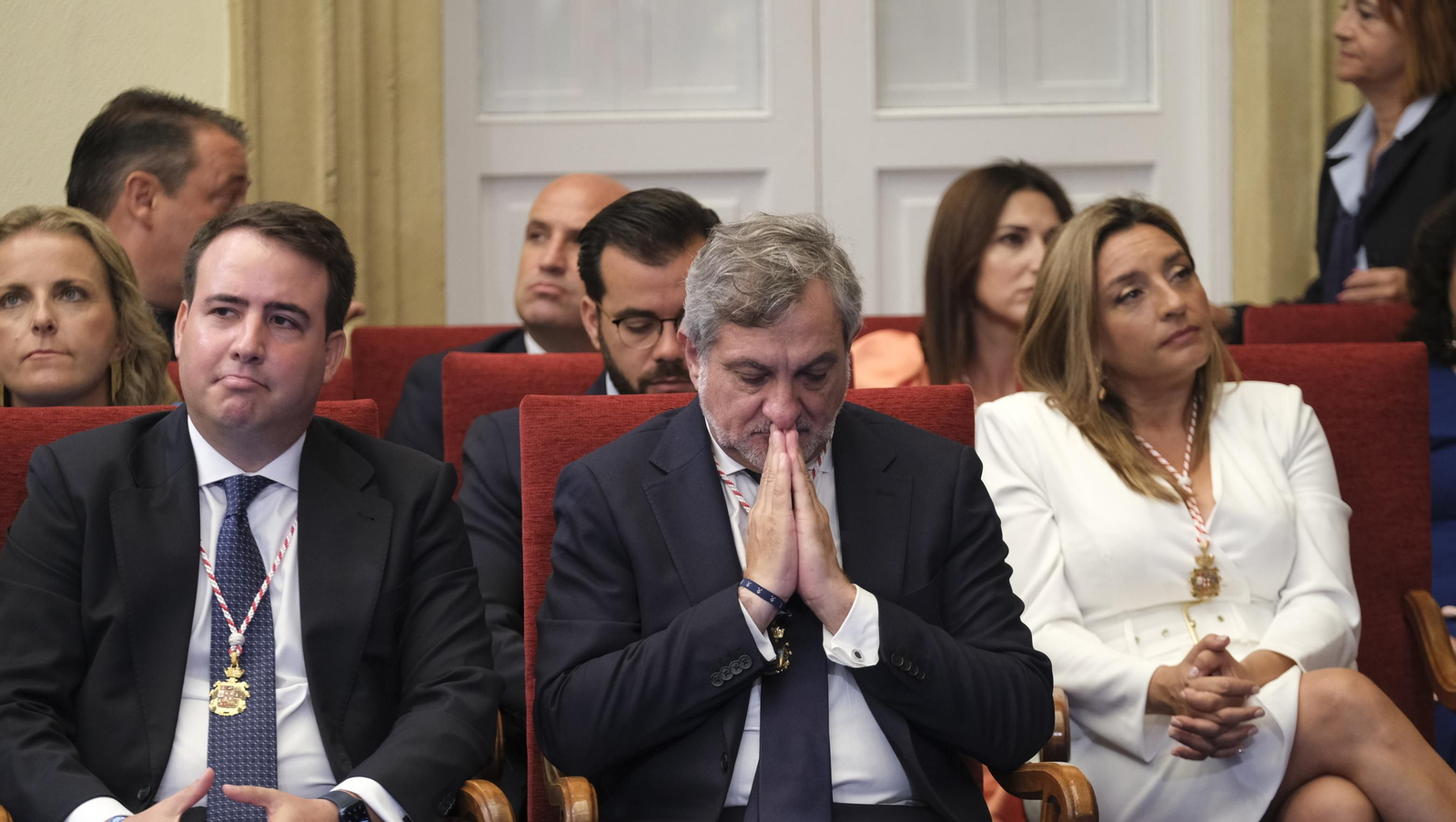 Imágenes del acto de constitución de la Diputación de Almería