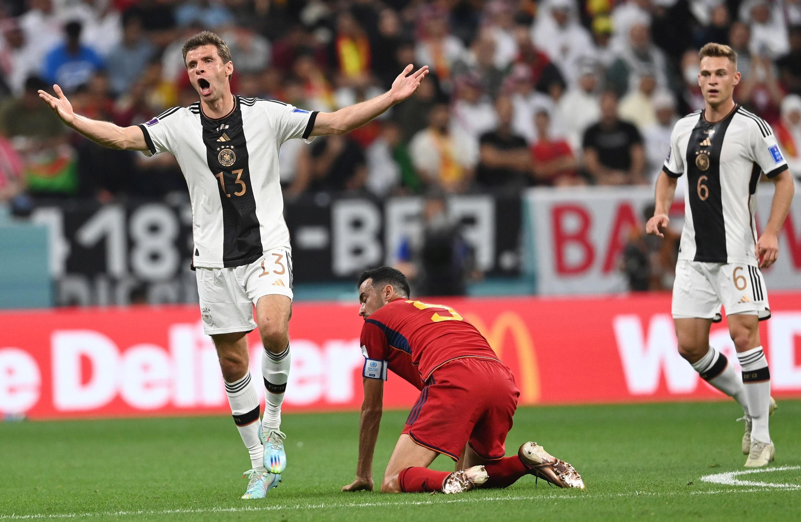 Las fotos del España-Alemania del Mundial de Qatar