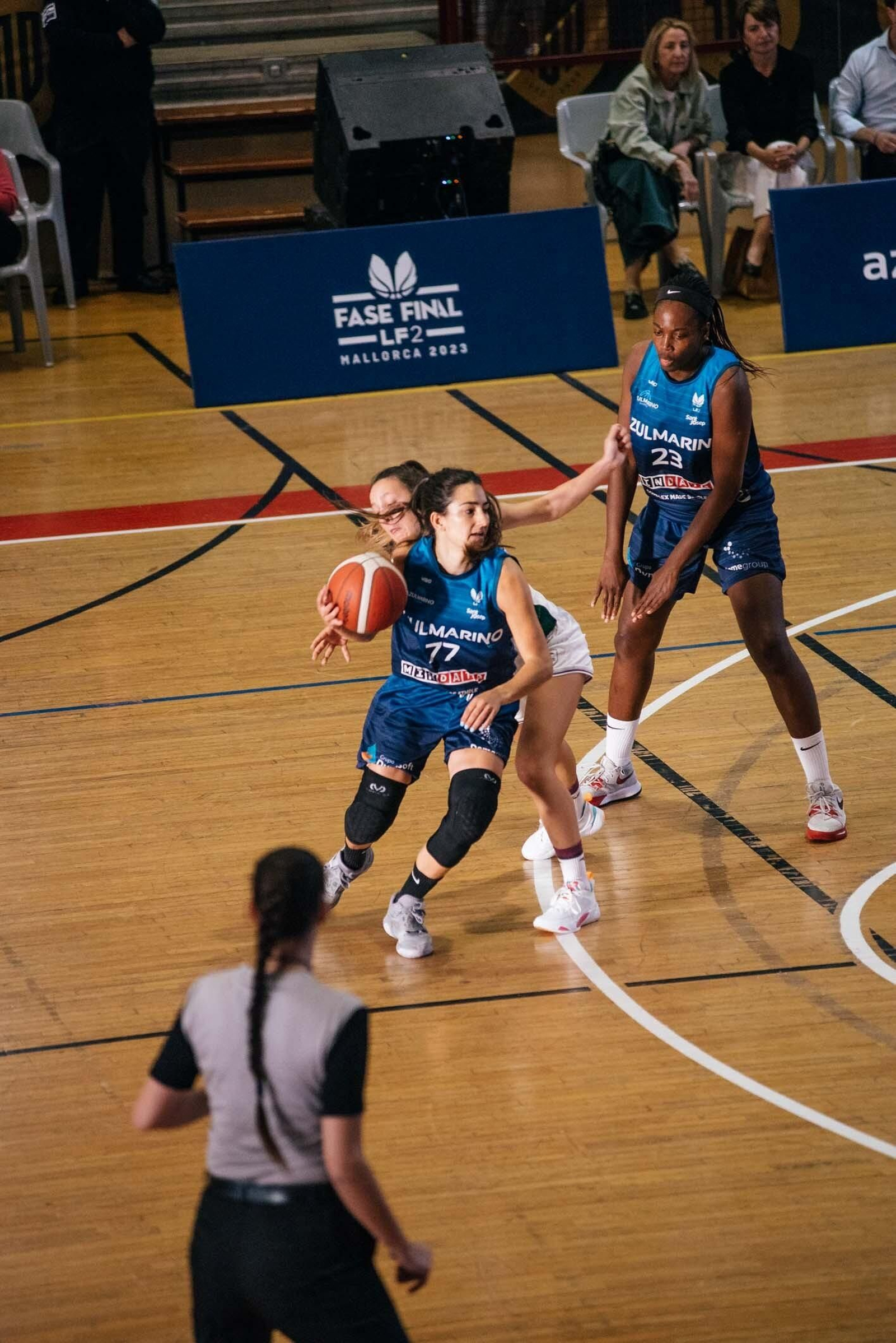 El Unicaja-Azul Marino Viajes Mallorca, en fotos
