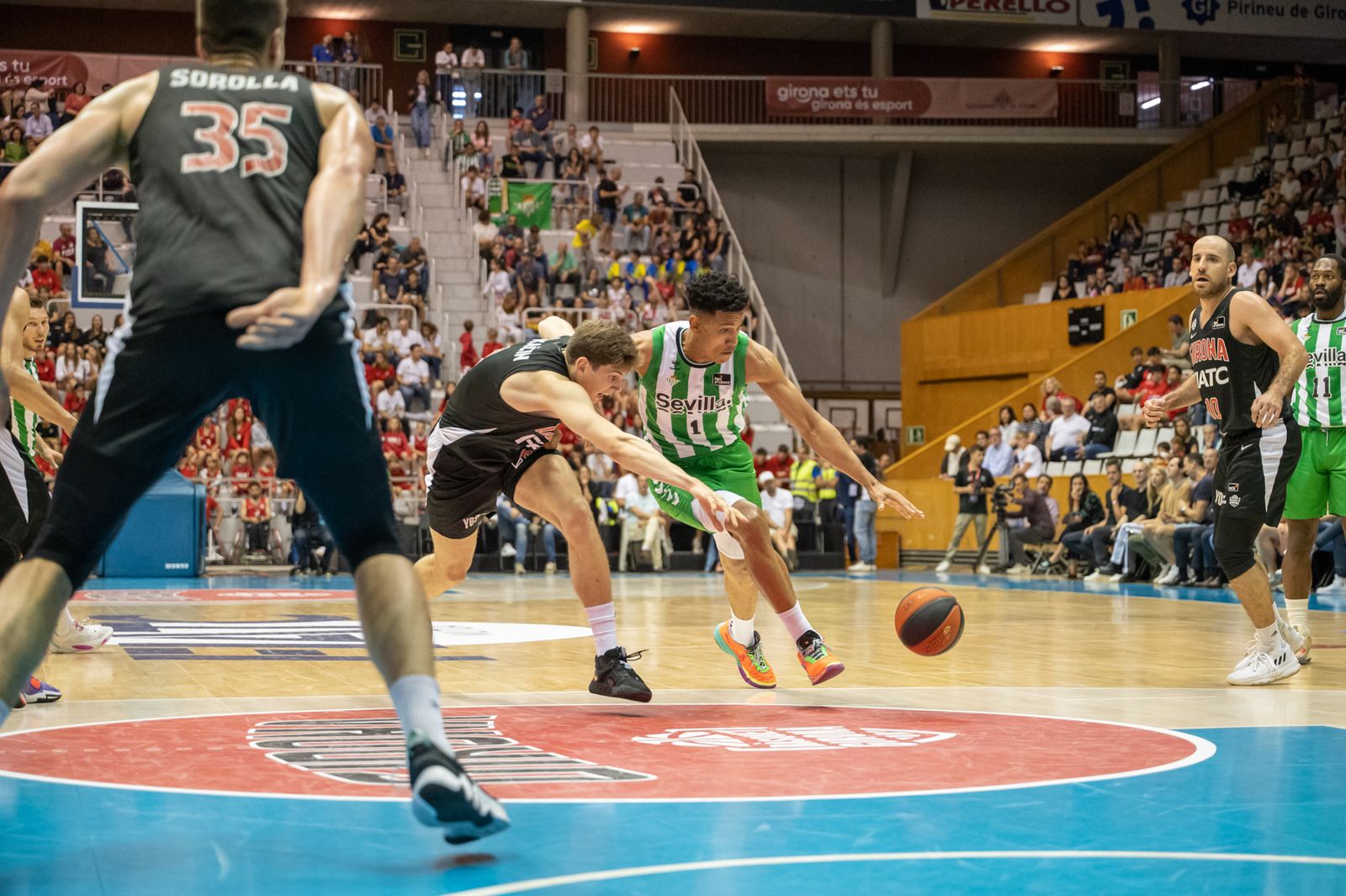 Las fotos del triunfo del Betis Baloncesto en Gerona