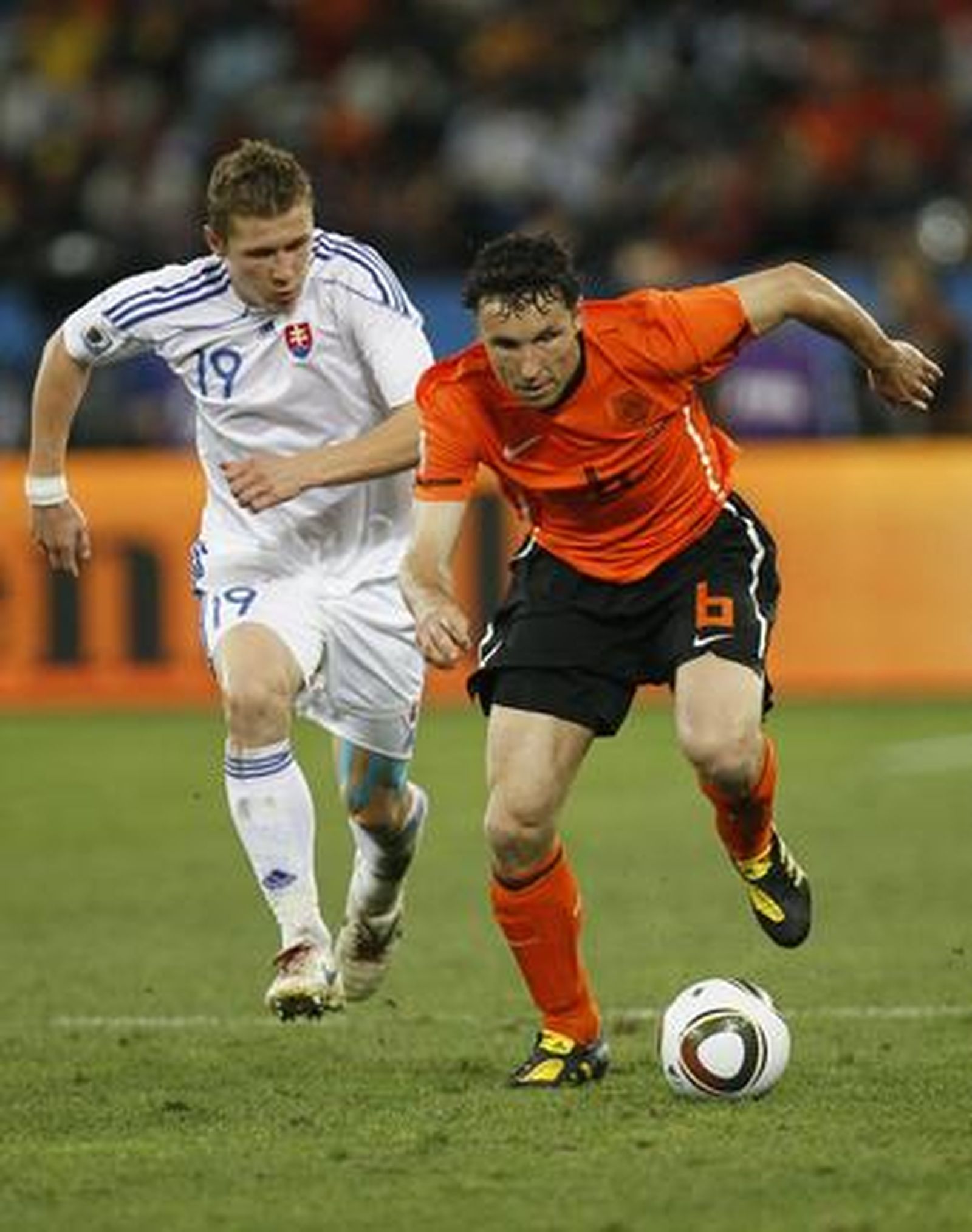 Holanda se mete en cuartos de final después de ganar a Eslovaquia. / AFP