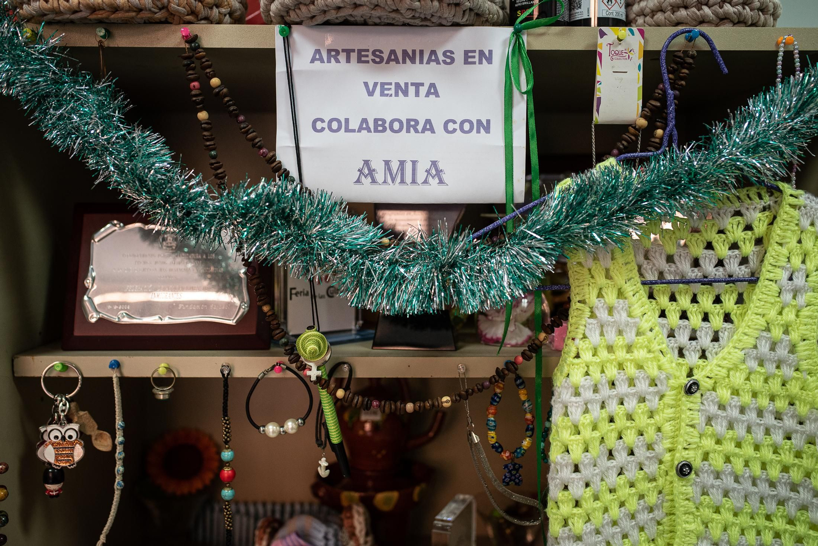 Una visita a la asociación AMIA, en imágenes