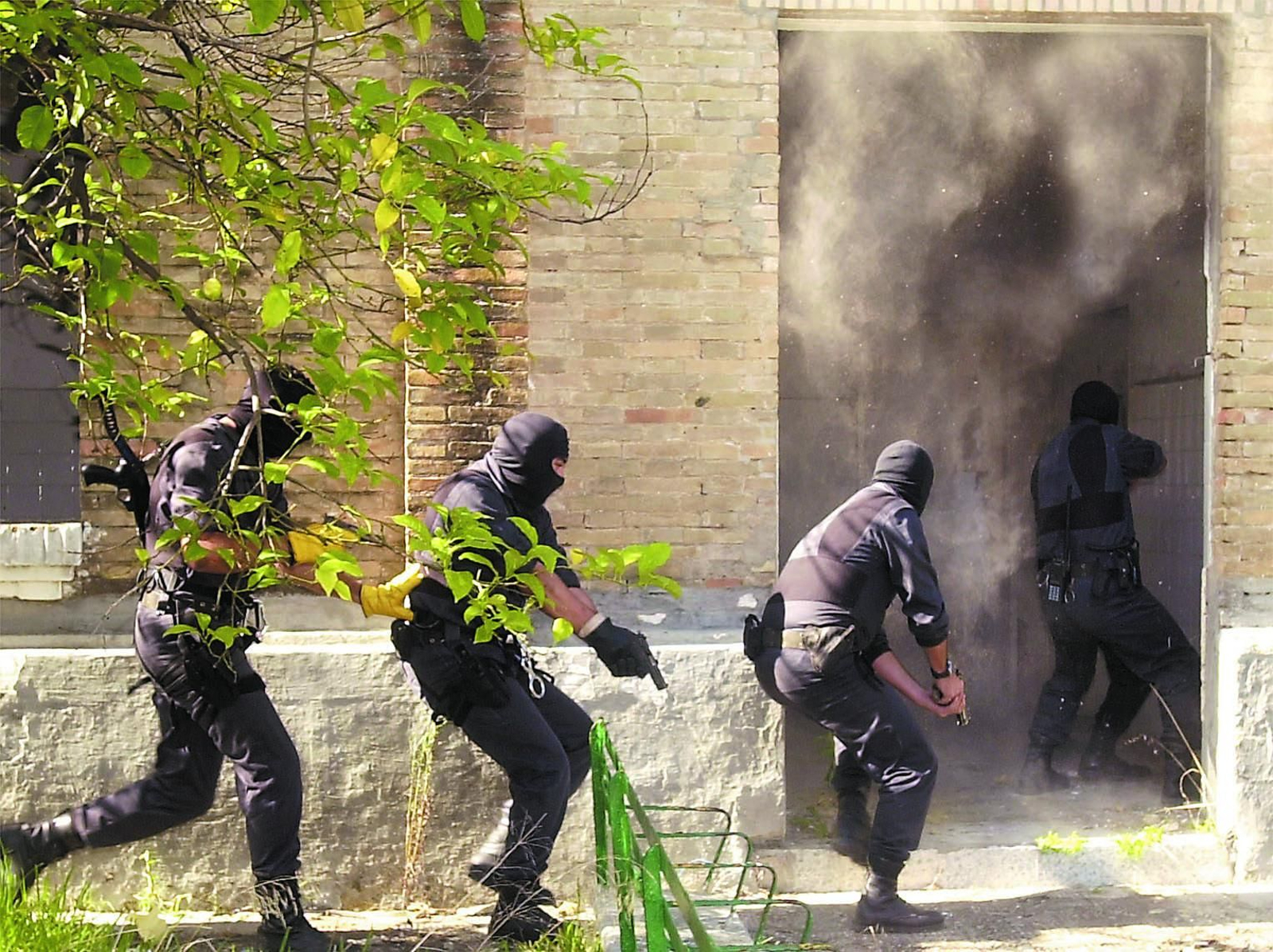 Una intervención del GRS, donde está destinado el agente.