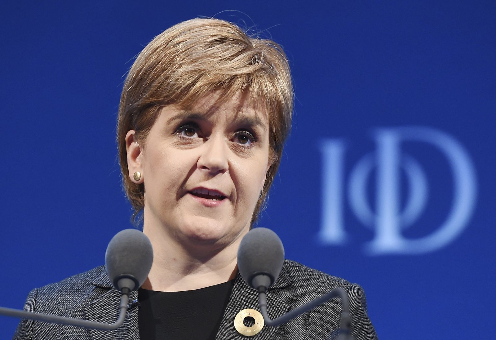 Nicola Sturgeon. ministra principal de Escocia.