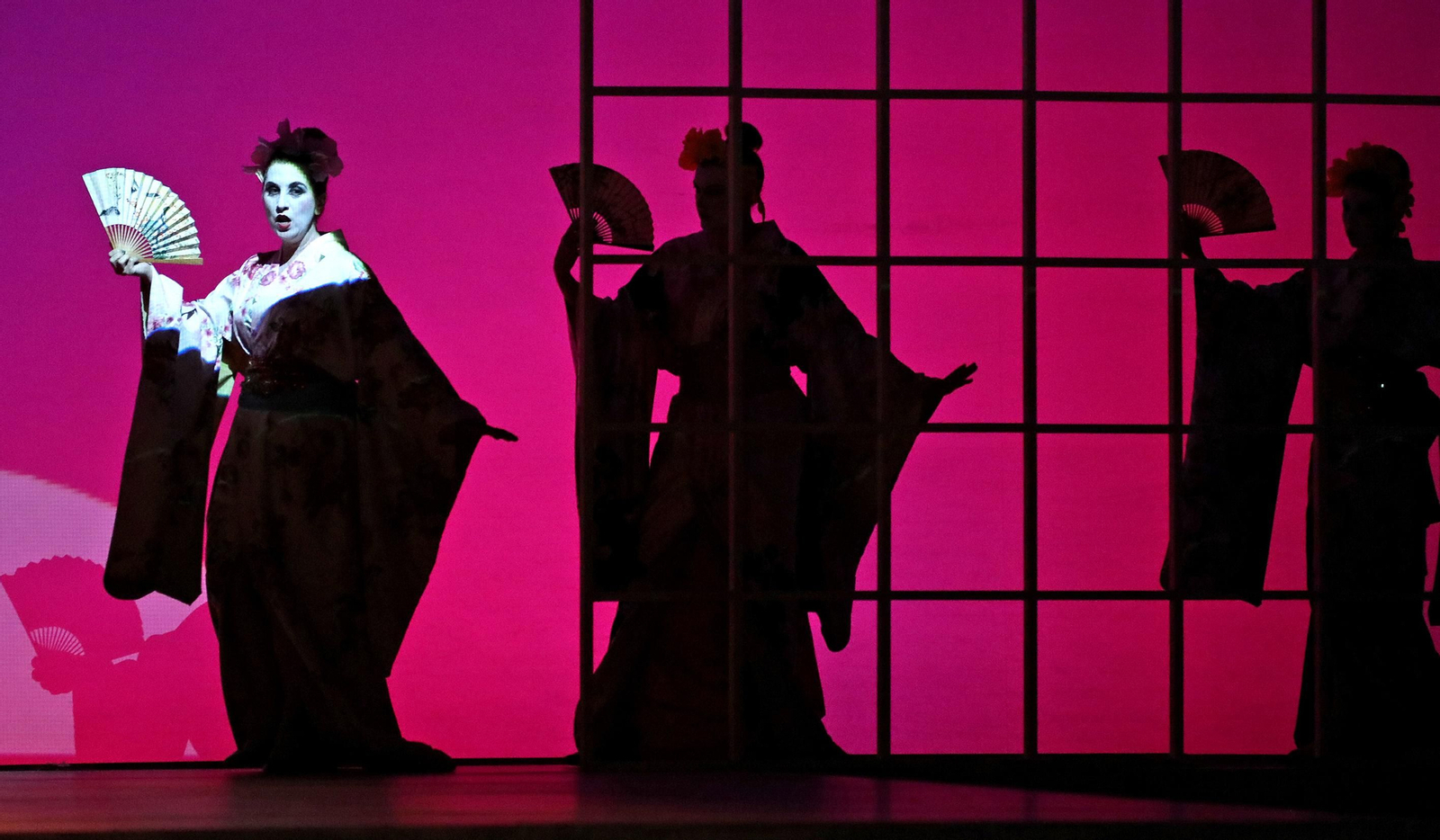 Imágenes de la ópera Madama Butterfly  con la jerezana Maribel Ortega como protagonista