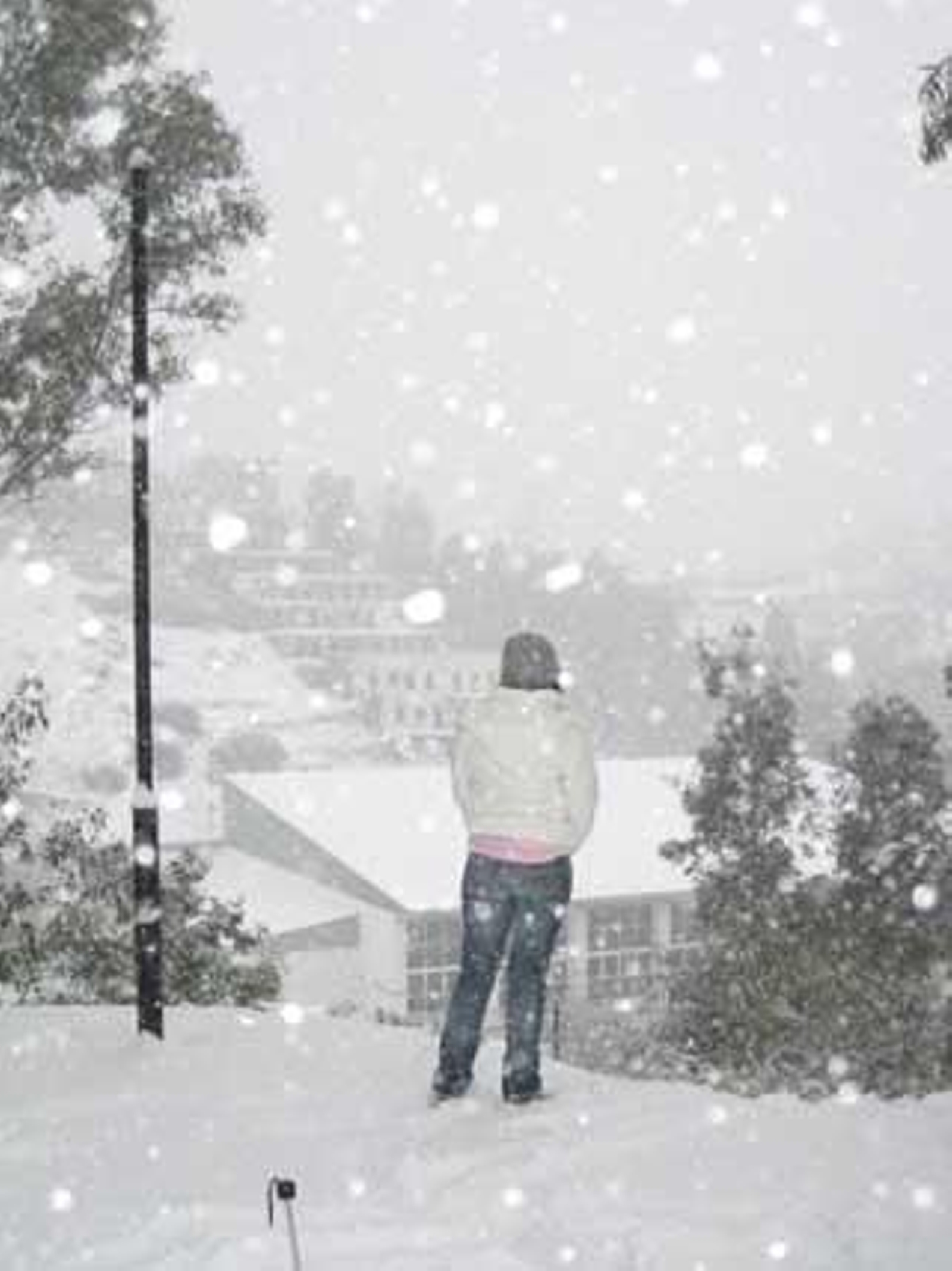 Intensa nevada en Constantina (enero 2010)