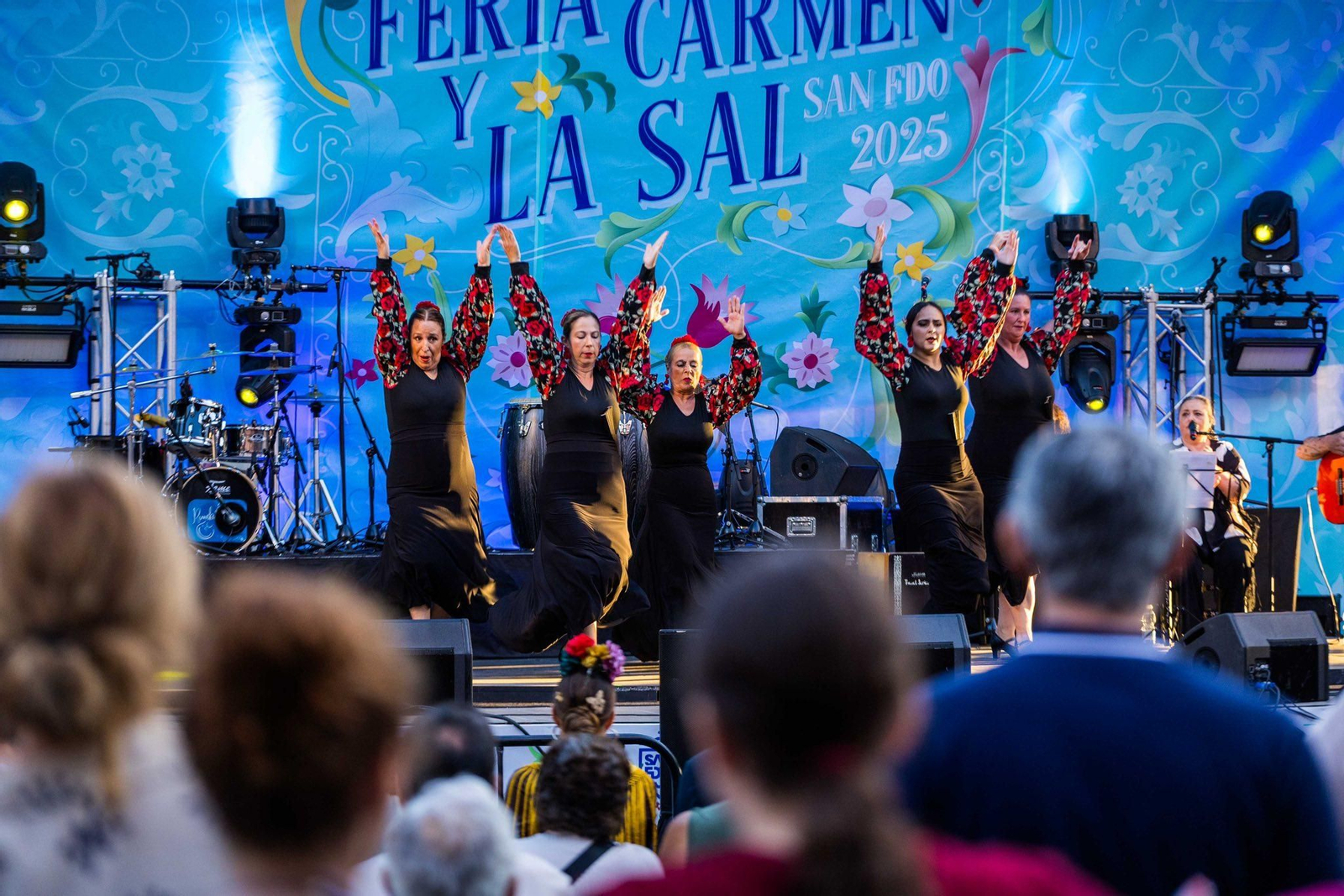 Las imágenes del último día de la Feria del Carmen y de la Sal en San Fernando