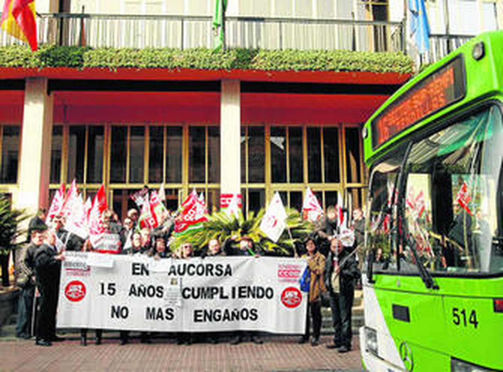 Sadeco elude la misma congelación de salarios que afecta a Aucorsa