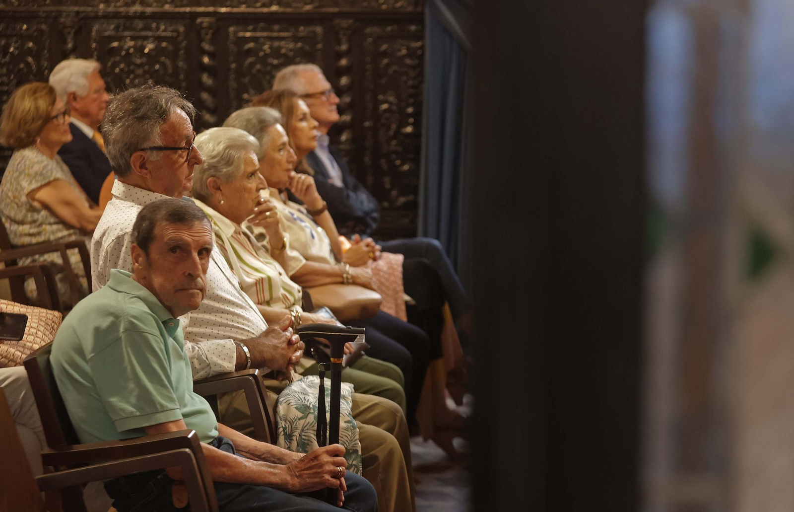 Fotos del acto de reconocimiento a Crescencio Torés en el Ayuntamiento de Algeciras