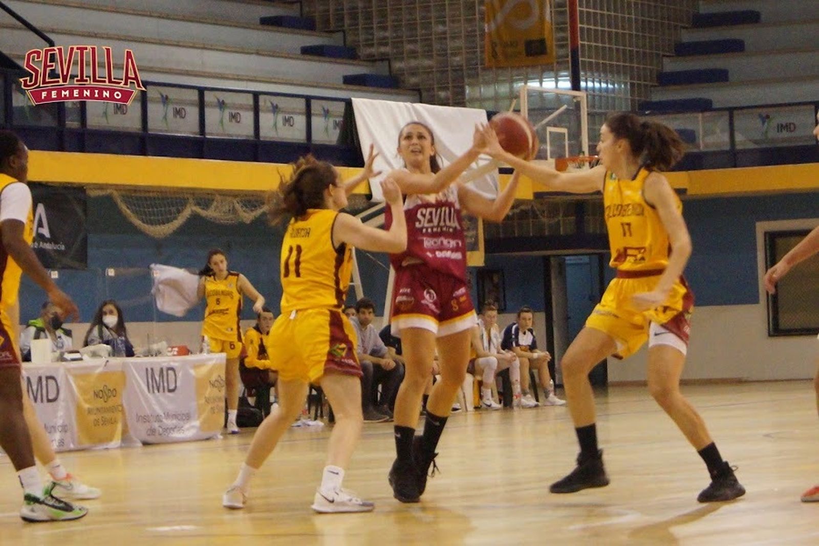 Imagen de un partido anterior del CBS Femenino.