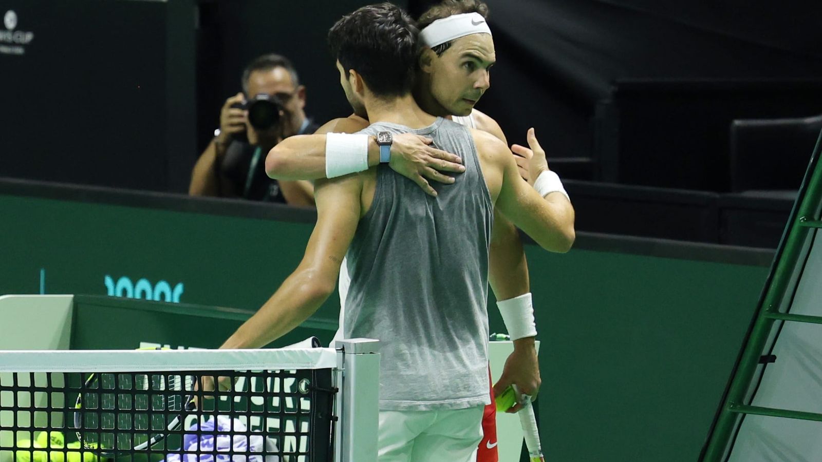Rafa Nadal-Carlos Alcaraz, ocho juegos a tope con empate antes de la Copa Davis