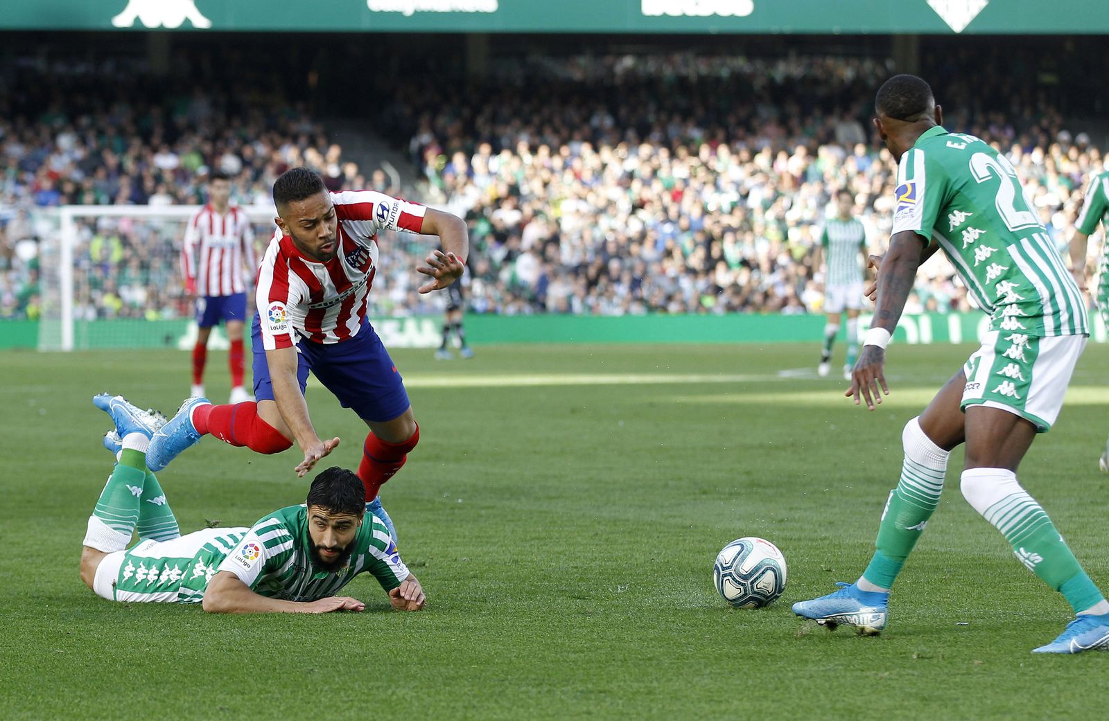 Las imágenes del Betis-atlético de Madrid