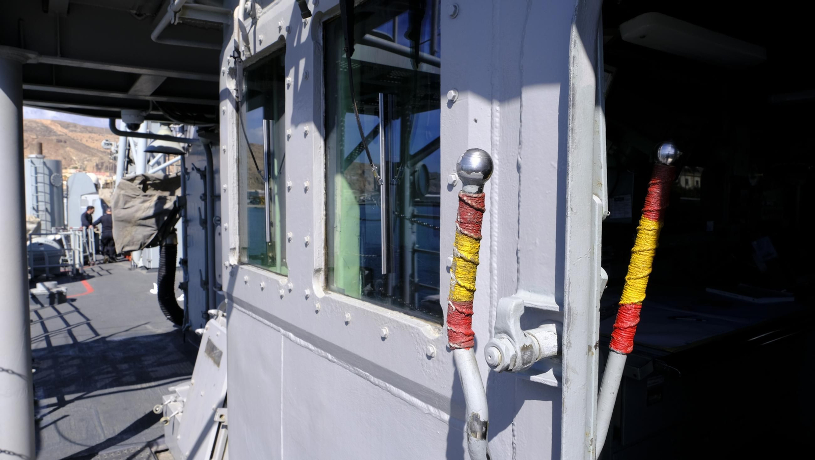 La Fragata Navarra de la Armada Española, visita Almería, en imágenes