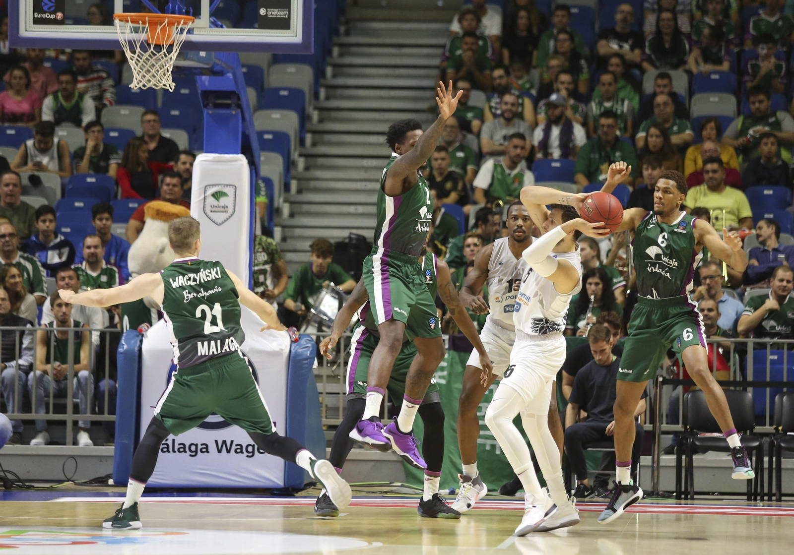 Imagen del Unicaja-Dolomiti Trento.