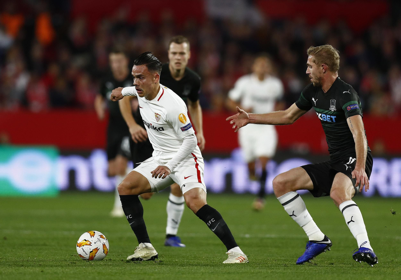 Las imágenes del Sevilla FC-Kranodar