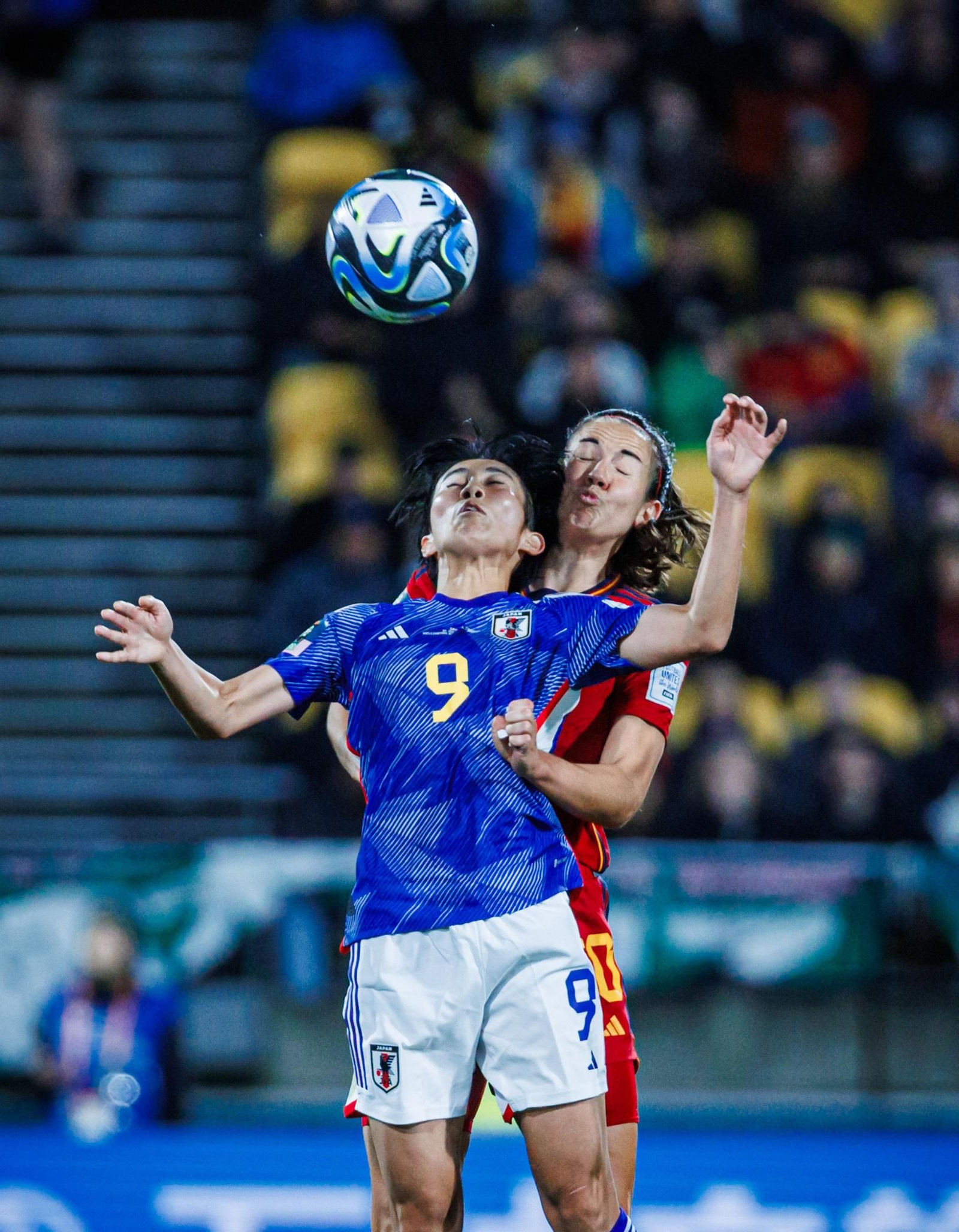 Las fotos de la goleada de Japón a España