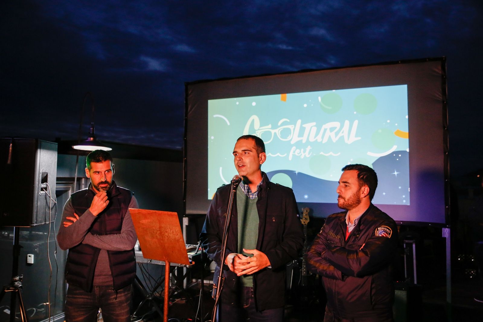 Presentación de las nuevas novedades de Cooltural Fest por parte del alcalde, Ramón Fernández-Pacheco.