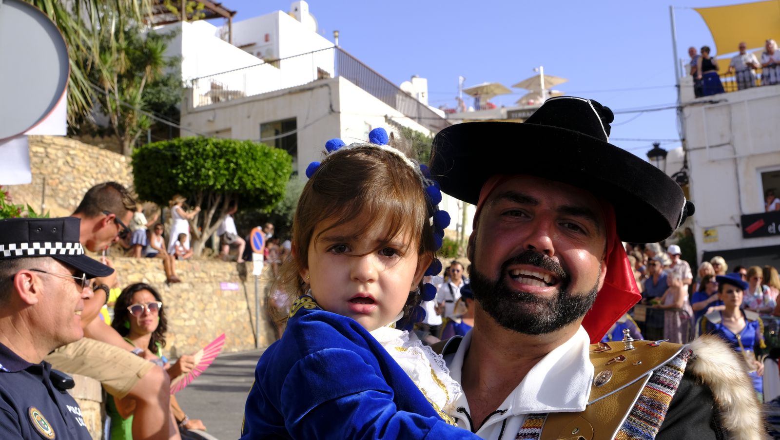 Imágenes del desfile de Moros y Cristianos de Mojácar