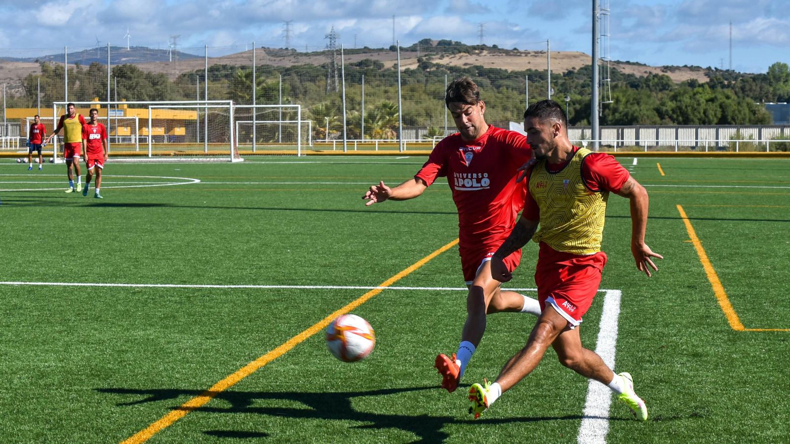 Las fotos del entrenamiento del Algeciras CF