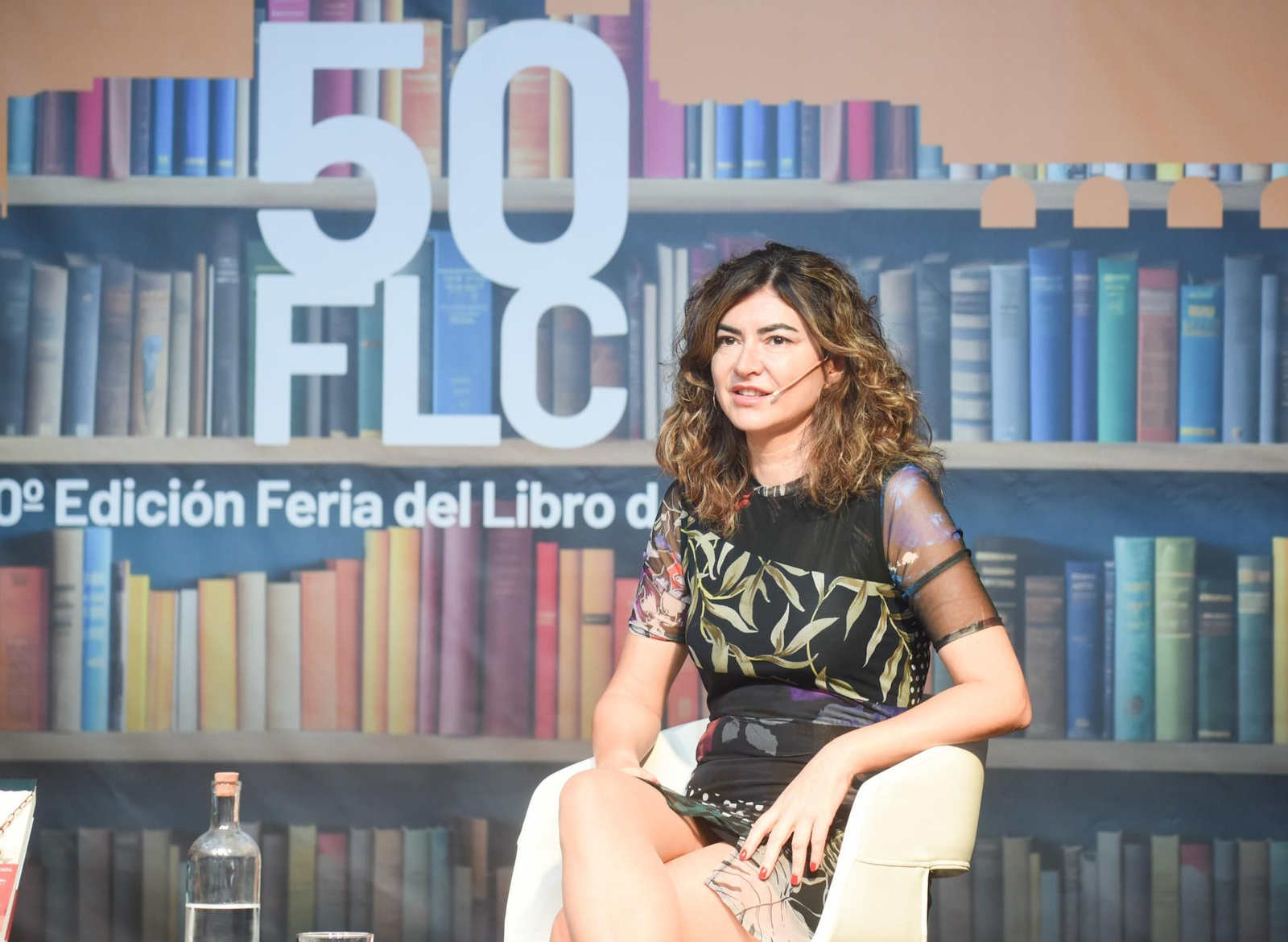 Susana Martín Gijón, en la Feria del Libro de Córdoba.