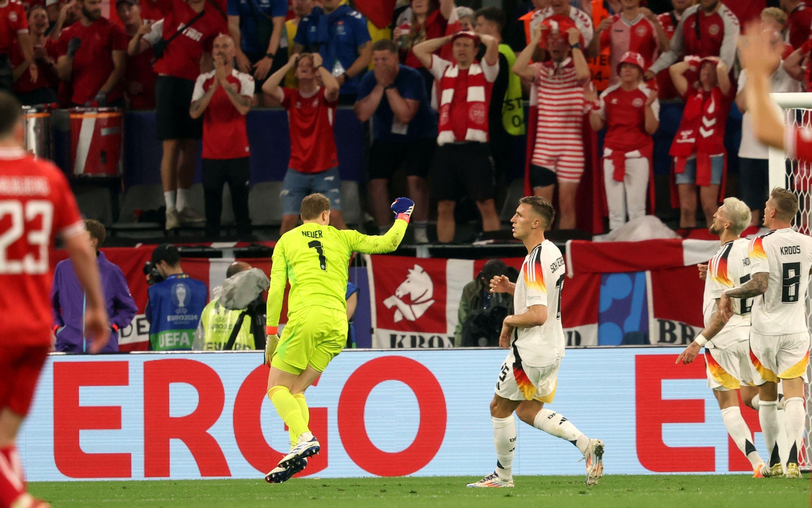 Las mejores fotos del Alemania - Dinamarca