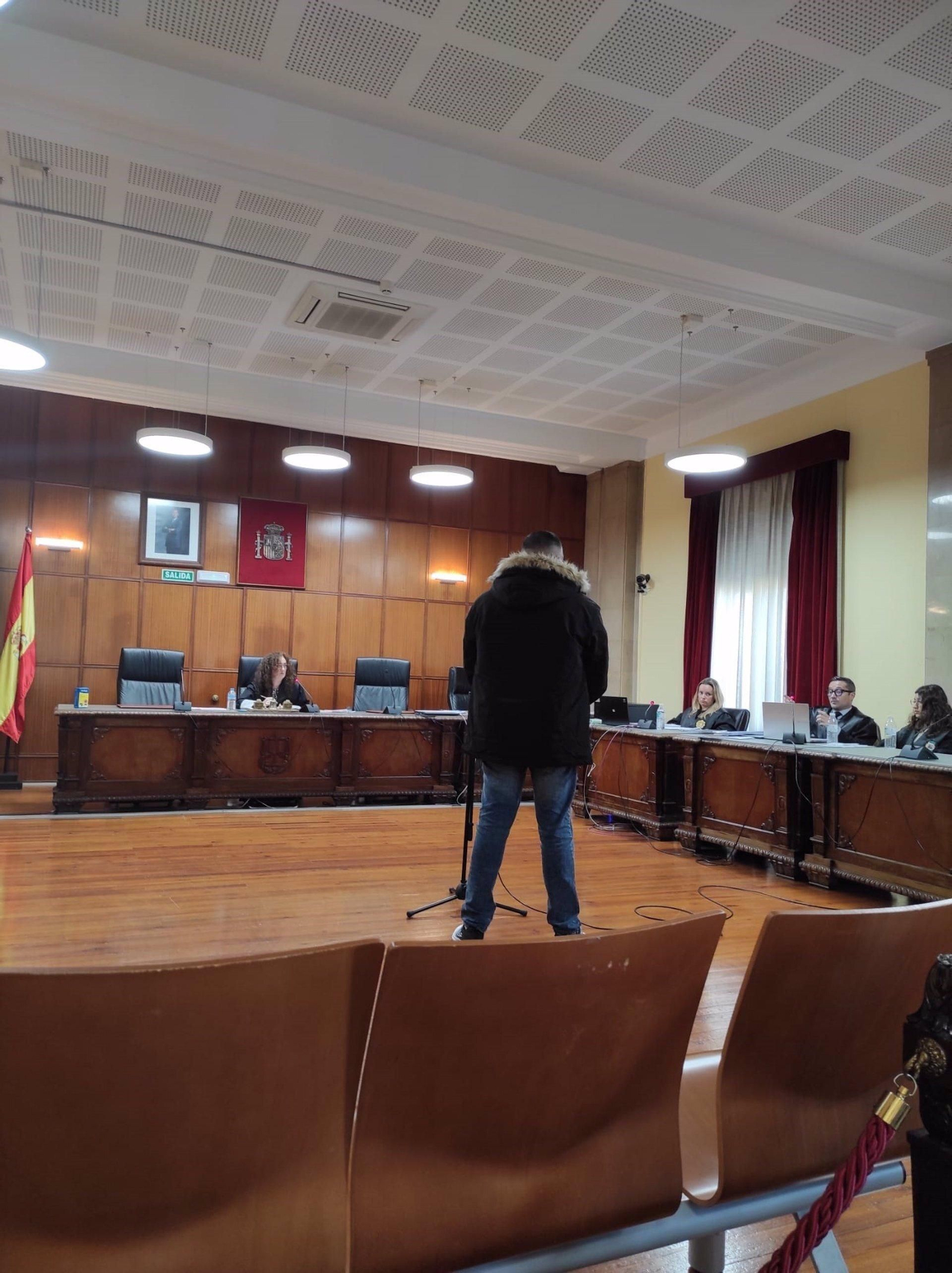 Un momento del juicio en la Audiencia Provincial.
