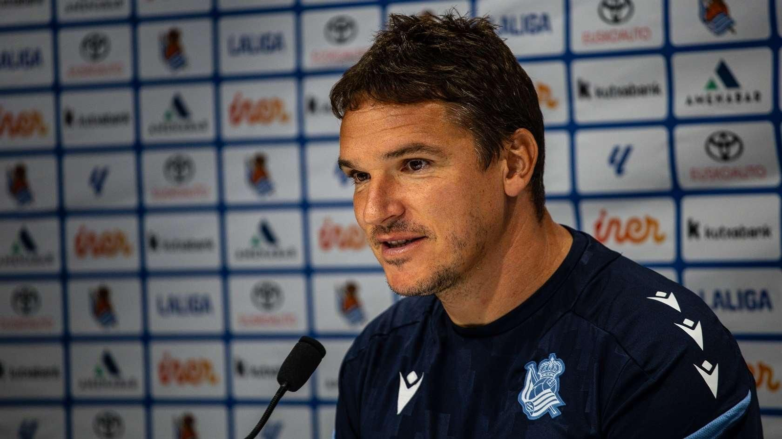 Jon Ansotegi, técnico de la Real Sociedad B.