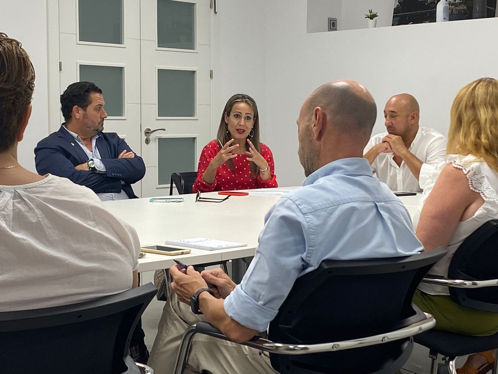 Un momento del encuentro.