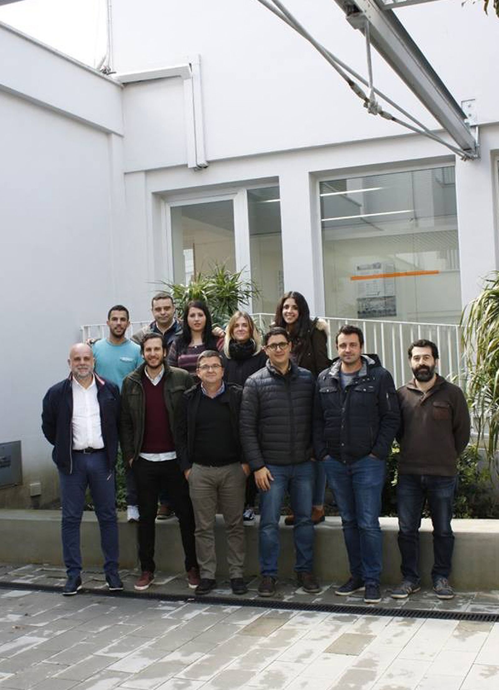 El grupo de investigación de la Politécnica encargado del proyecto.