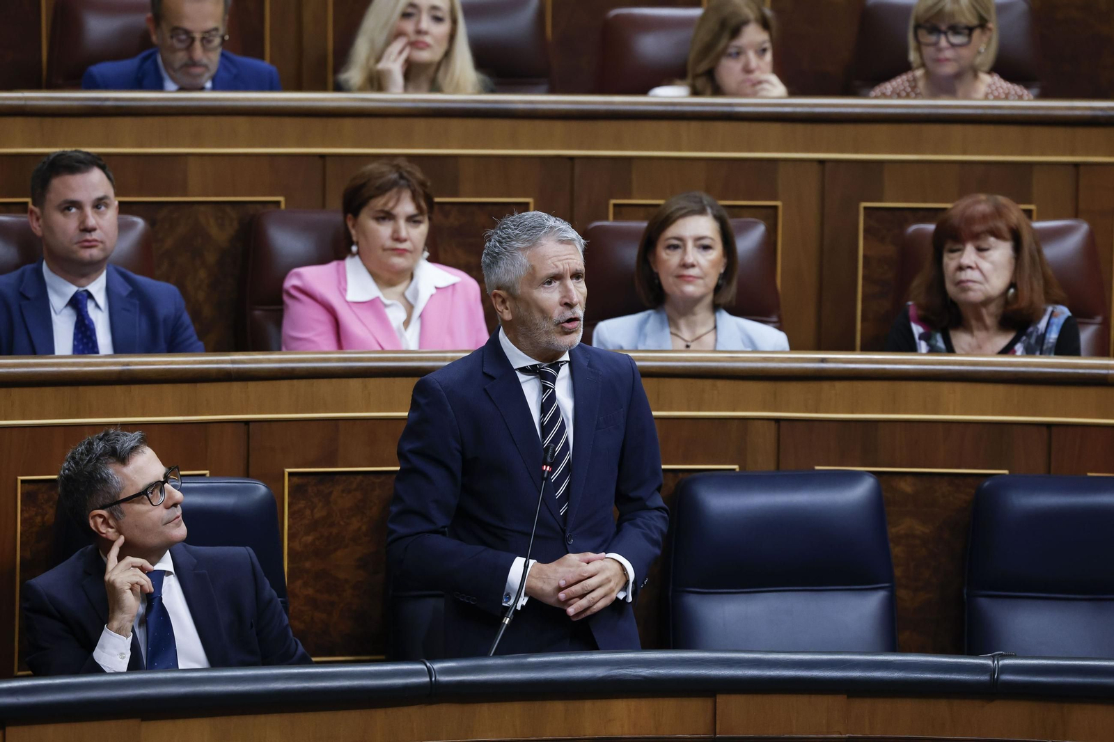 El ministro del Interior, Fernando Grande-Marlaska.