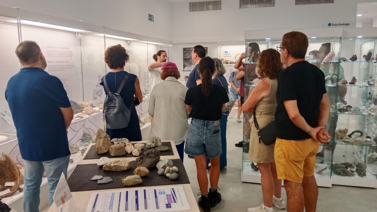 Actividad realizada en el Día Internacional de la Geodiversidad, el pasado 6 de octubre