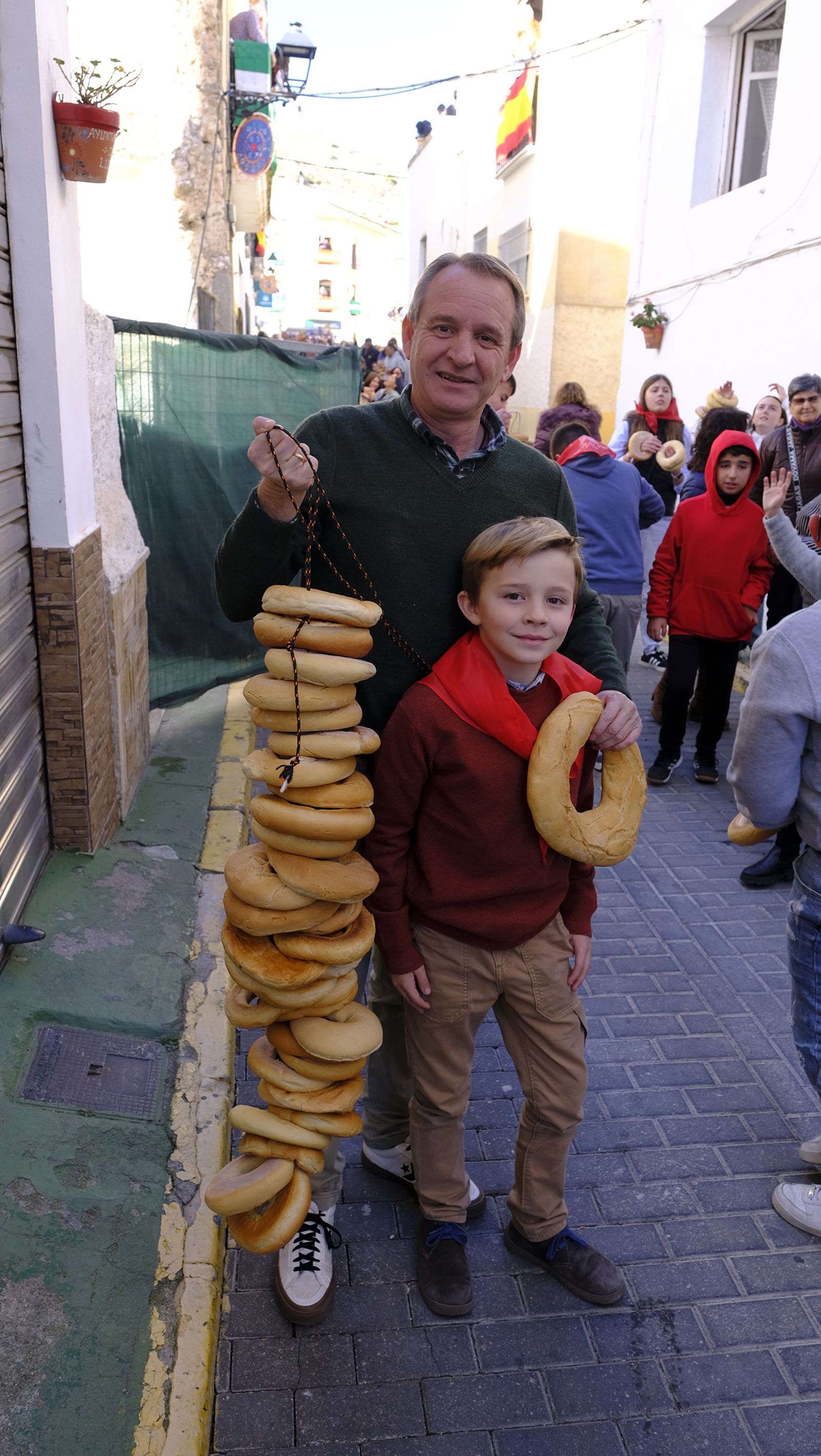 San Sebastián y los roscos de Lubrín, en fotos