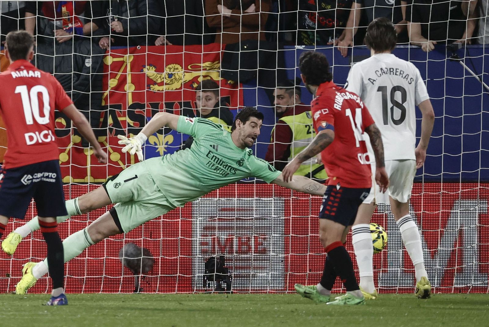 Las fotos de la derrota del Real Madrid contra Osasuna