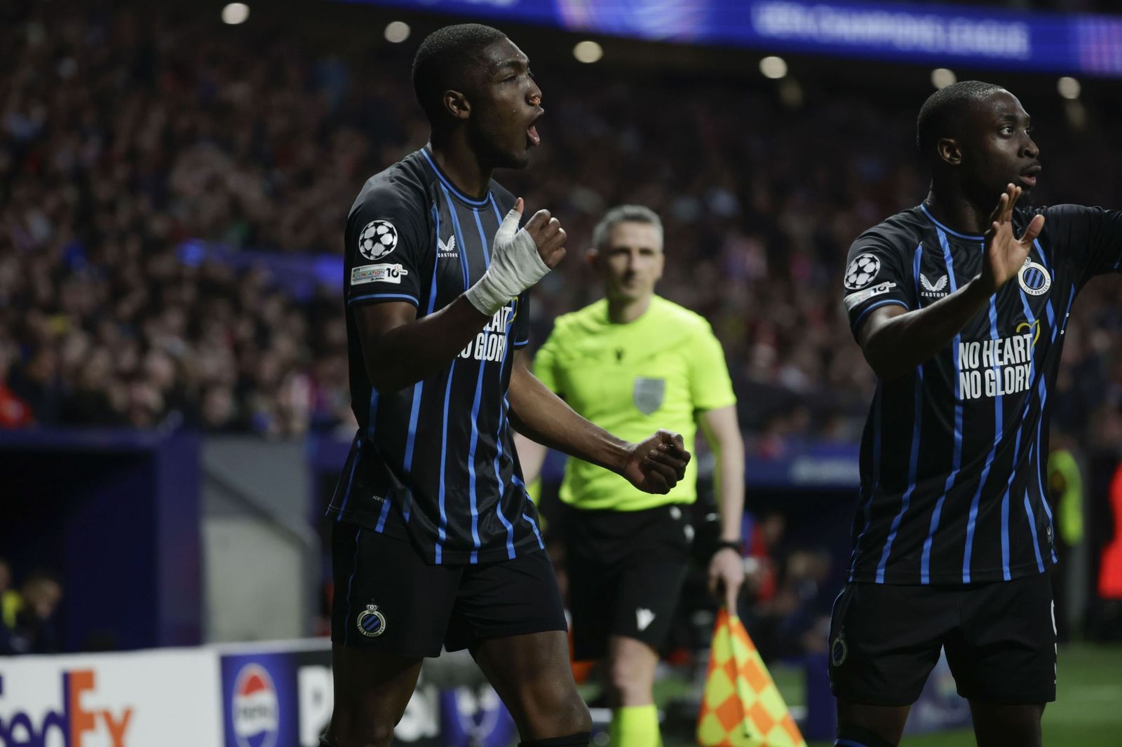 Las fotos del Atlético de Madrid - Brujas