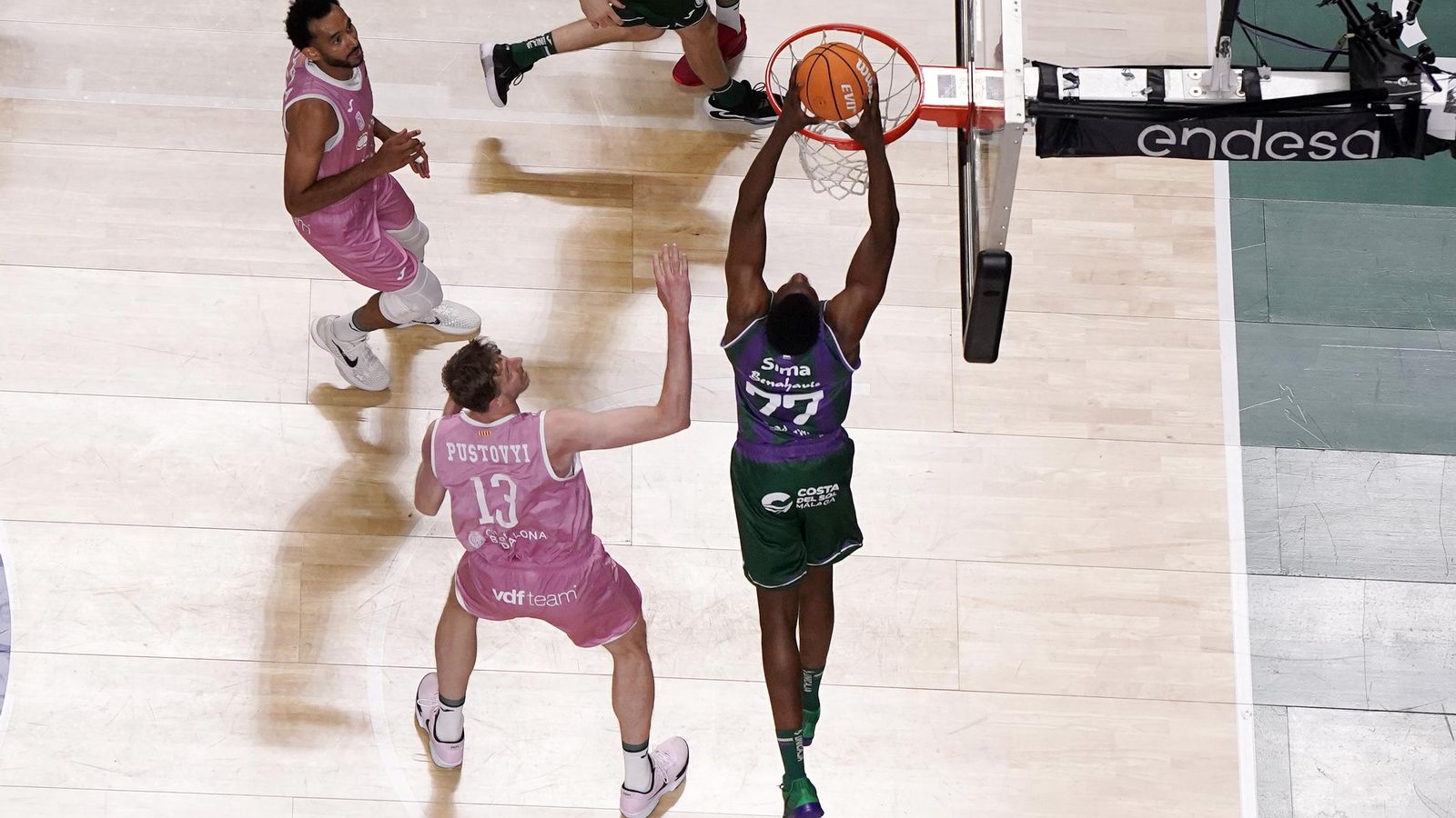 El Unicaja-Joventut, en fotos