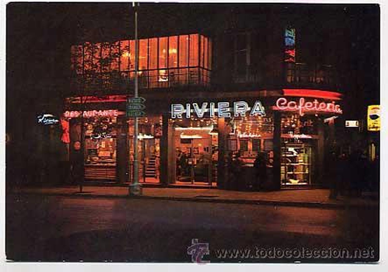 Imagen actual de la caferería Riviera.