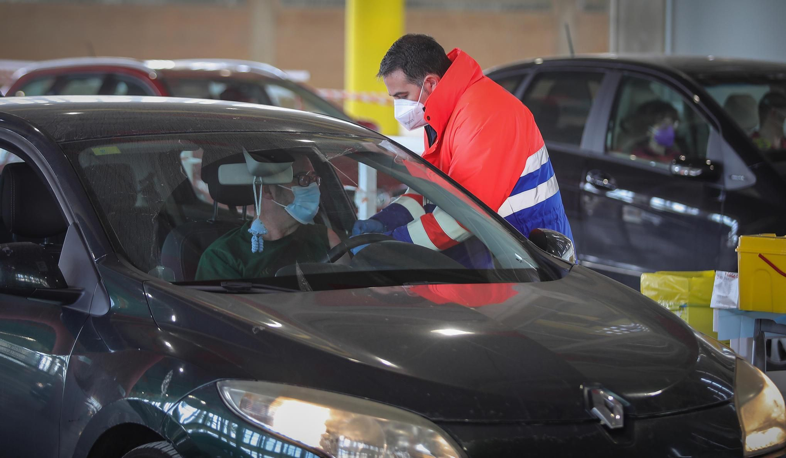 Una de las jornadas de vacunación en Ifeca, esta semana.